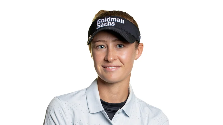 Nelly Korda represents Bradenton, Florida at AIG Women's Open on Sunday, Aug. 2