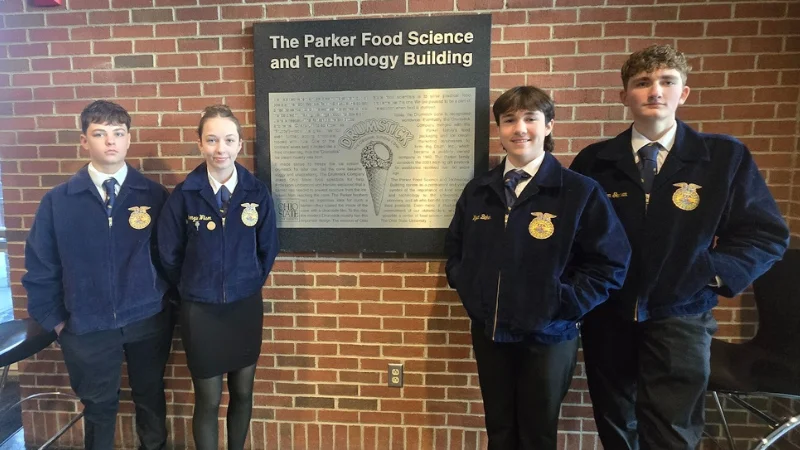 East Knox FFA team places 18th in state food science competition