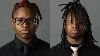 Jaheim Jones and Kamani Jones, Jr.