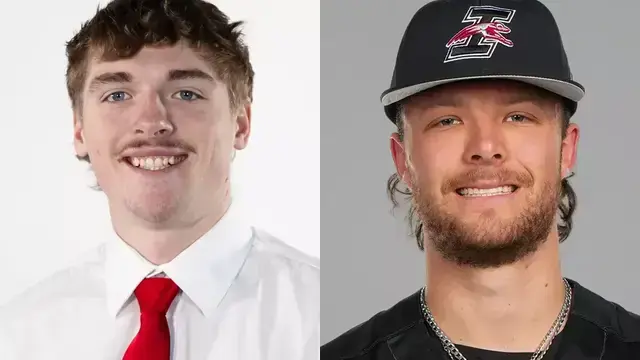 Who are the former high school athletes from East Central Indiana area competing during the week of Monday, March 2?