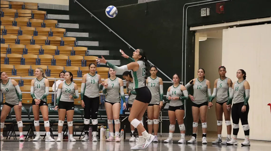 Eastern New Mexico volleyball hosts Midwestern State for Halloween-themed matchup
