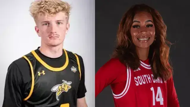 Who are the former high school athletes from Western South Dakota area competing during the week of Monday, Nov. 24?