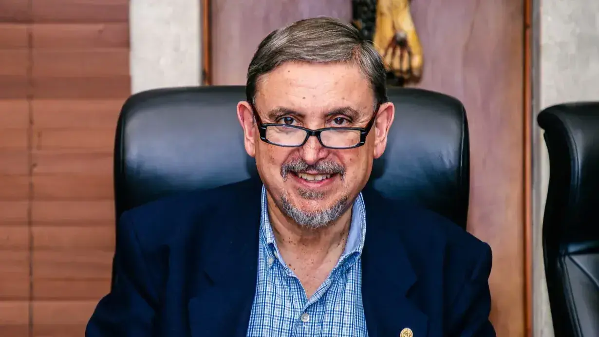 Father Miquel Cortés Bofill rector at Universidad Rafael Landívar