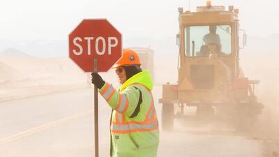 Medium roadwork