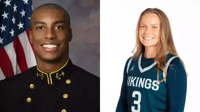 Which ex-high school athletes from North Central Kansas area will compete in the week of Monday, Nov. 24?