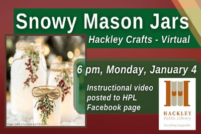 Medium snowymasonjars