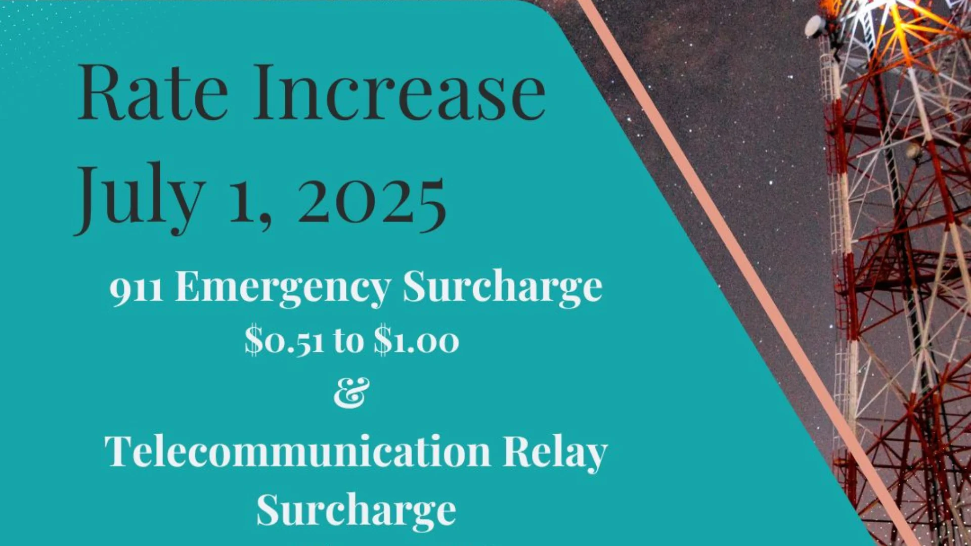 New Mexico increases surcharges for emergency services funding