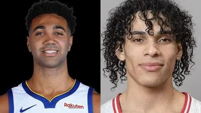 Trayce Jackson-Davis and Micah Davis