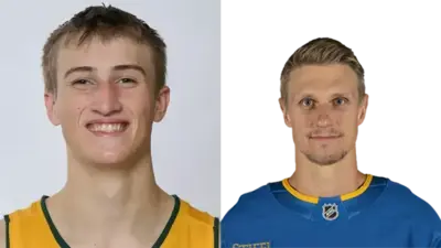 Caleb Schoenrock and Nick Bjugstad