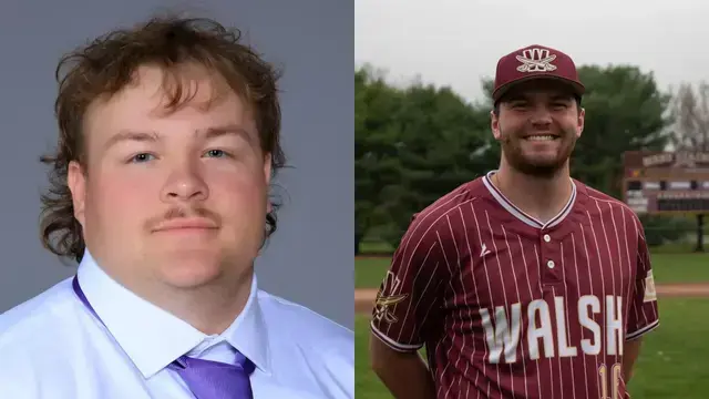 Who are the former South Cuyahoga County high school standouts competing in the week of Monday, Feb. 16?