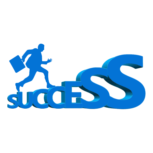 Success typography