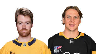 Nick Perbix and Blake Lizotte