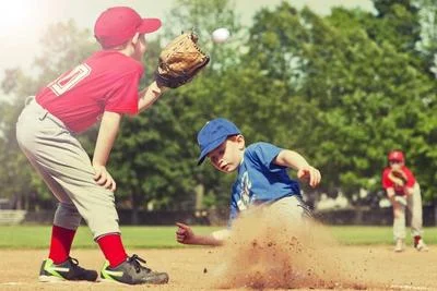 Medium youth baseball