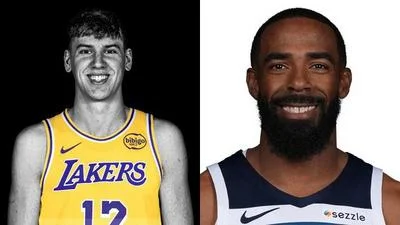 Jake LaRavia and Mike Conley