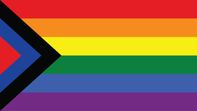 Medium social justice pride flag