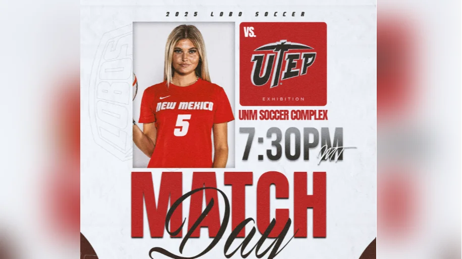 Lobo soccer begins 2025 campaign with exhibition match against UTEP