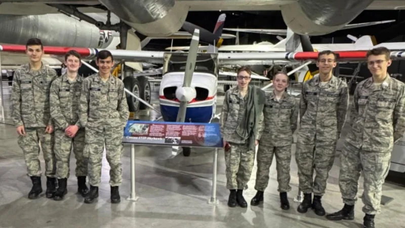 Civil Air Patrol cadets visit museum to explore aviation history