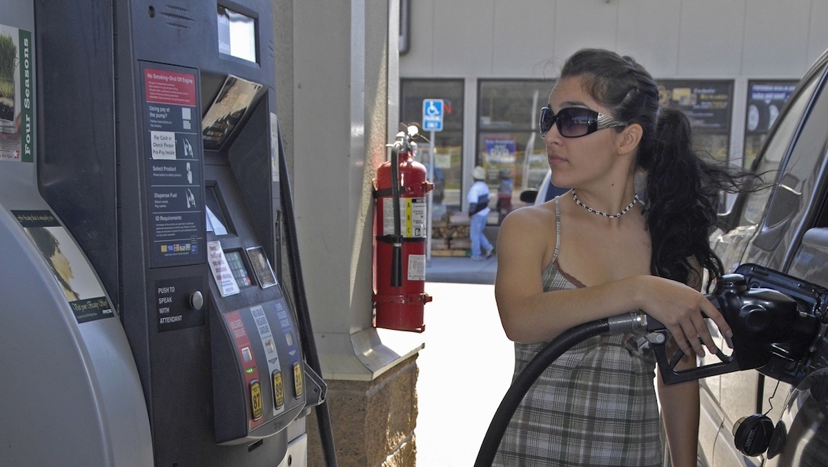 Pumping gas