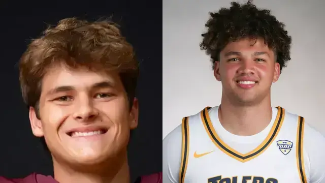 Who from North Kent County area’s former high school athletes will participate in games on Saturday, Nov. 15?