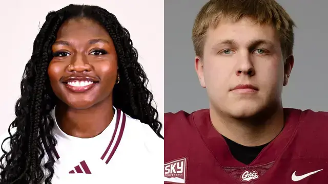 Which ex-Southwest Minnesota area high school athletes are scheduled for action the week starting Monday, Nov. 17?