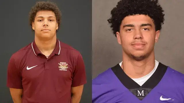 Which ex-high school athletes from Portage County area will compete in the week of Monday, Nov. 10?