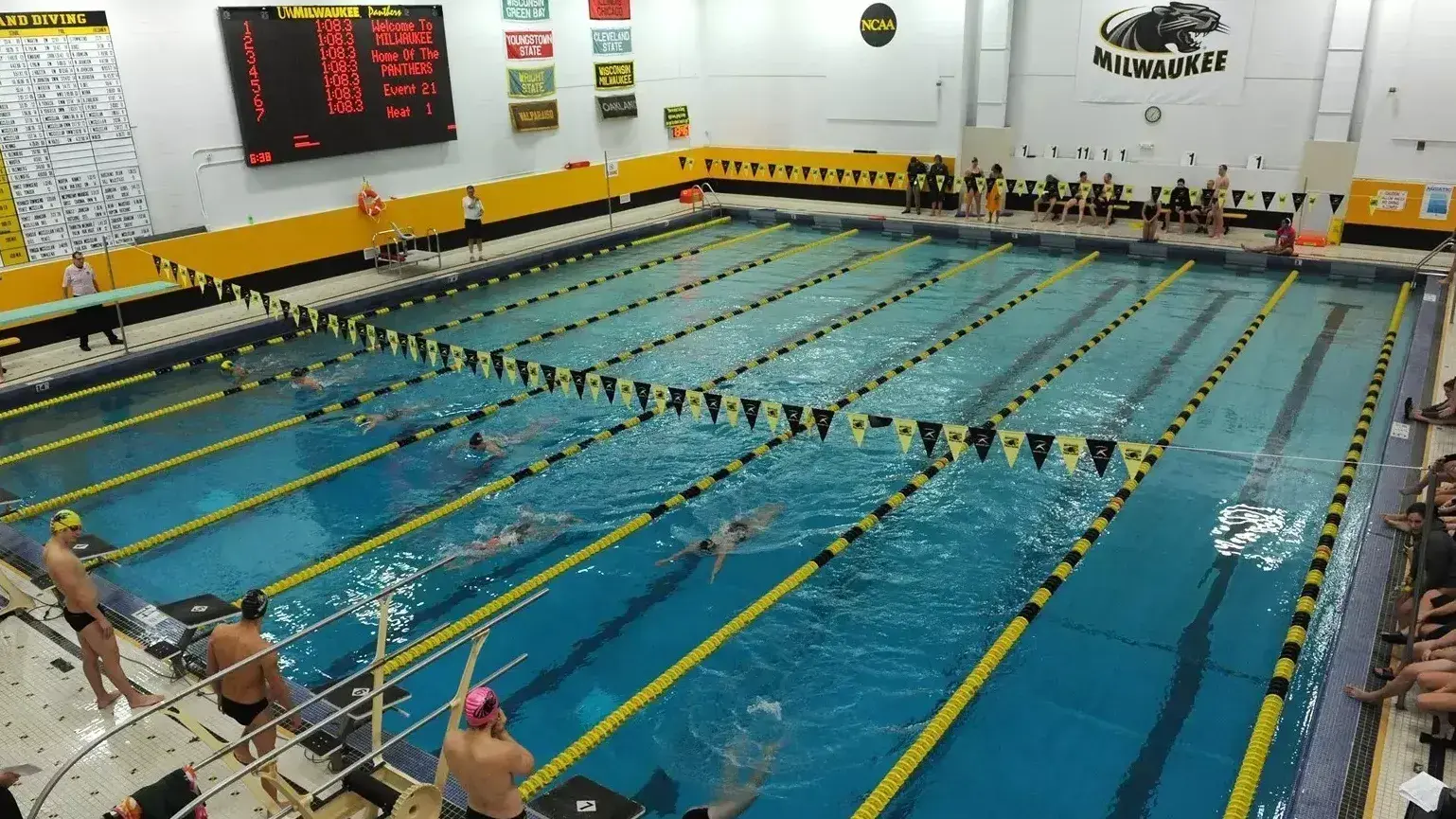 Milwaukee Panthers defeat UIC as multiple pool records fall