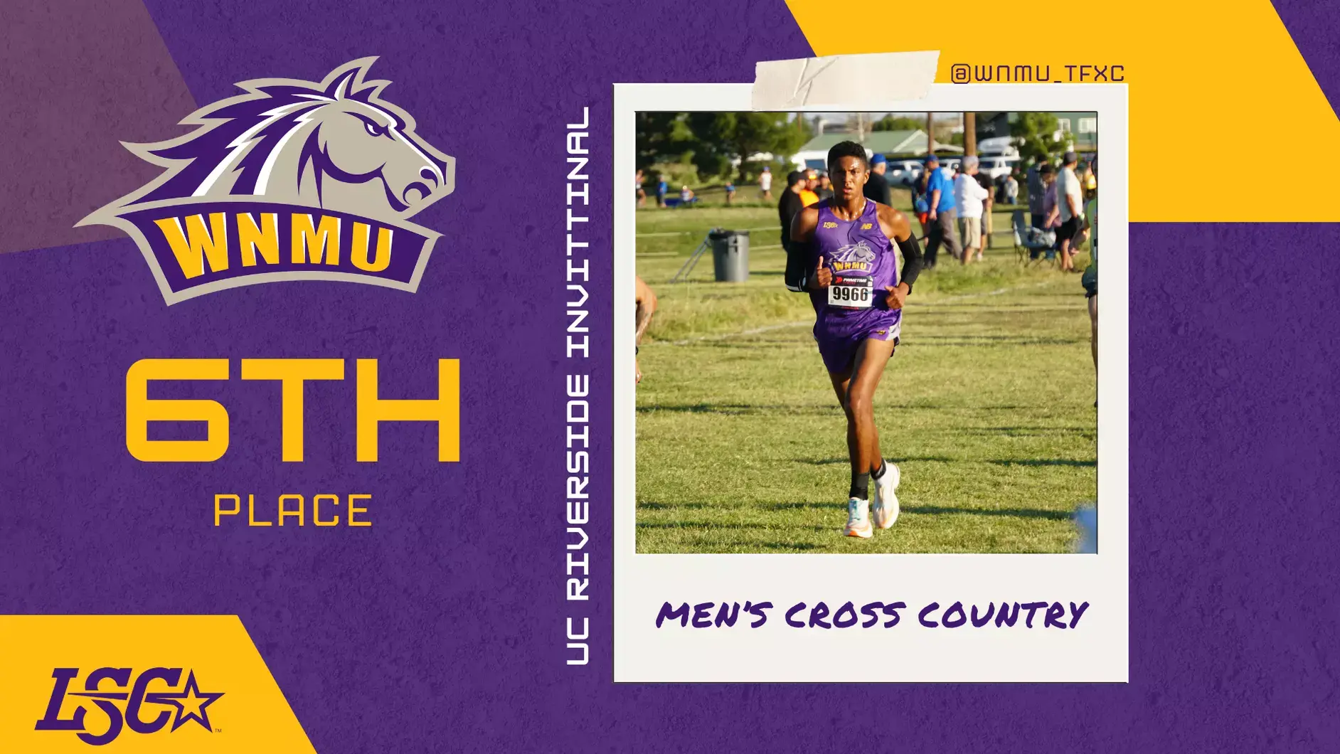Western New Mexico men's cross country places sixth at UC Riverside Invitational