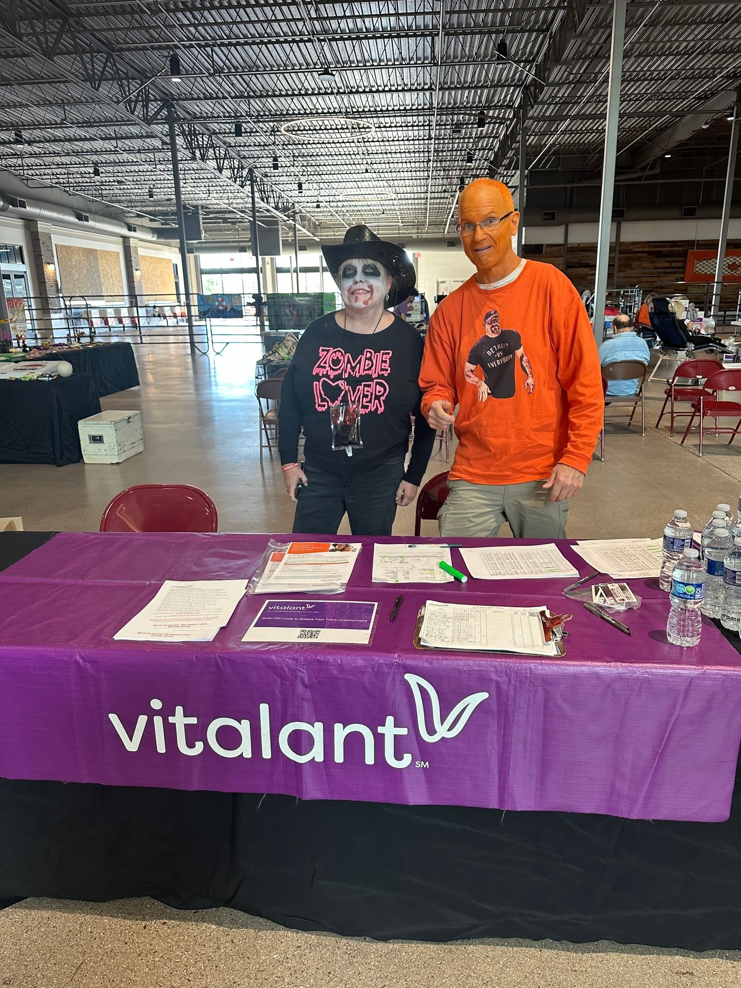 Zombie Blood Drive at Flagstaff Mall Group Shot