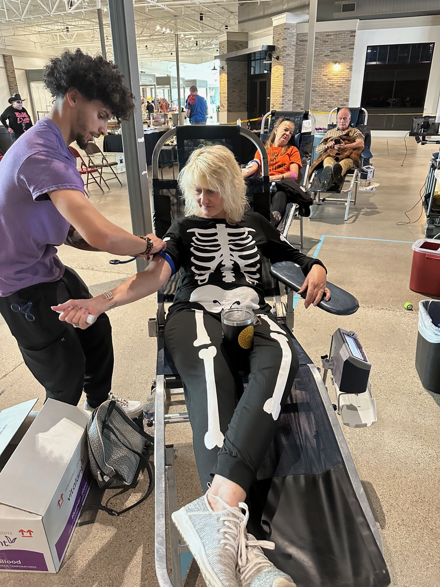 Zombie Blood Drive at Flagstaff Mall Group Shot