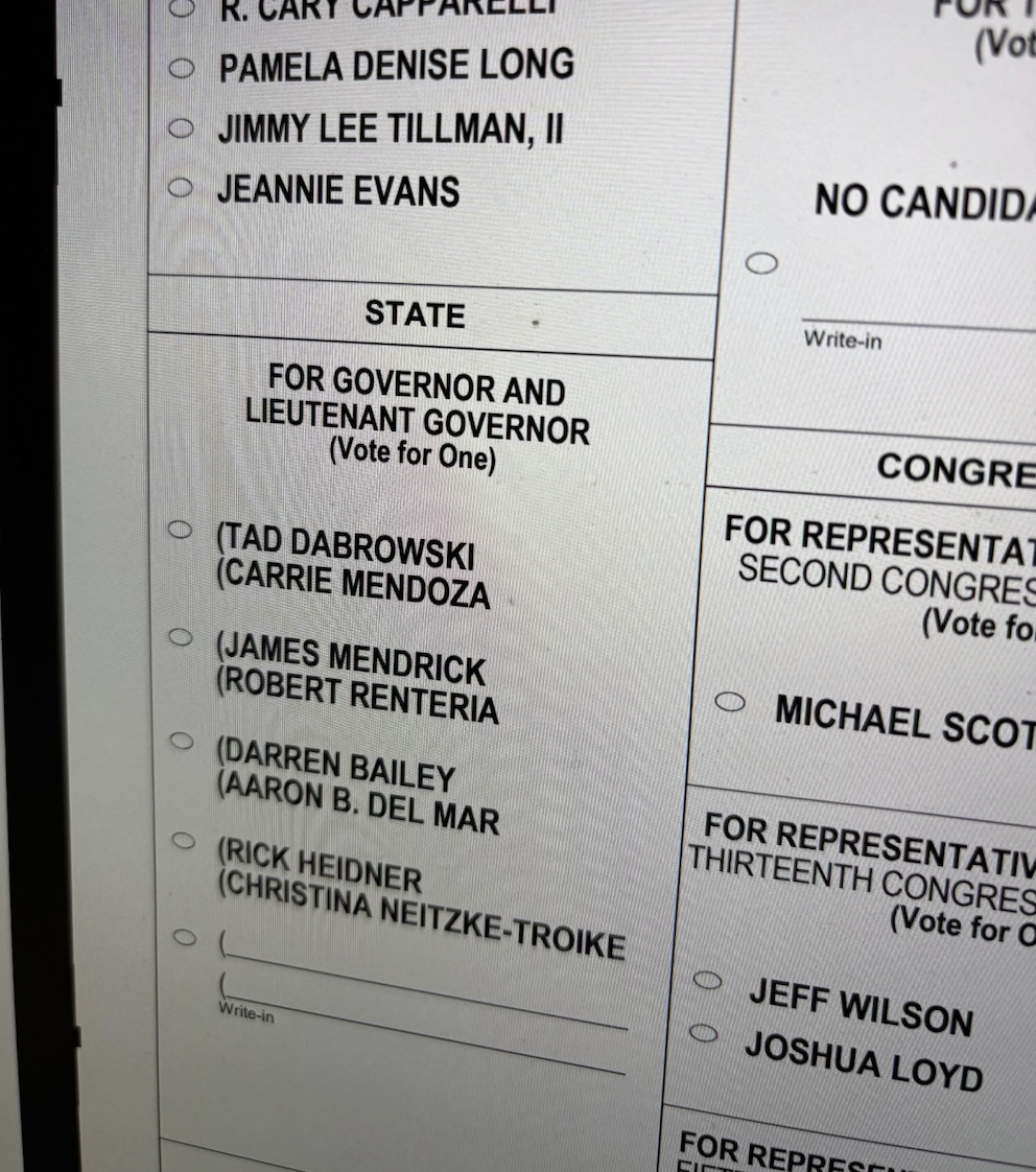 Republican gubernatorial candidate Ted Dabrowski filed a lawsuit after Champaign County ballots listed him as “Tad” instead of “Ted."