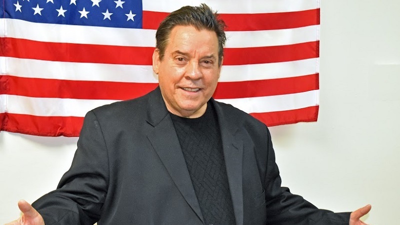 Will County Board member Jackie Traynere, right, with Gov. J.B. Pritzker, left. Traynere was convicted of two misdemeanor counts of computer tampering but remains on the ballot.