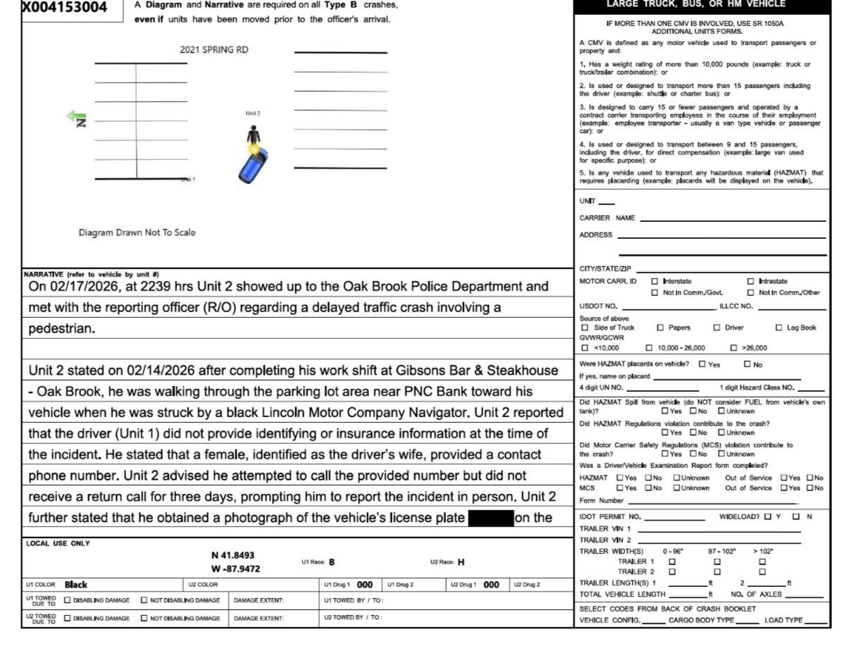 According to an Oak Brook Police report, Eddie Moore, DuPage County sheriff candidate, reportedly “smelled of alcohol” when he allegedly struck a man following a late-night Valentine’s Day dinner.