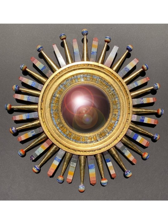 CHAKRA CONVEX MIRROR 