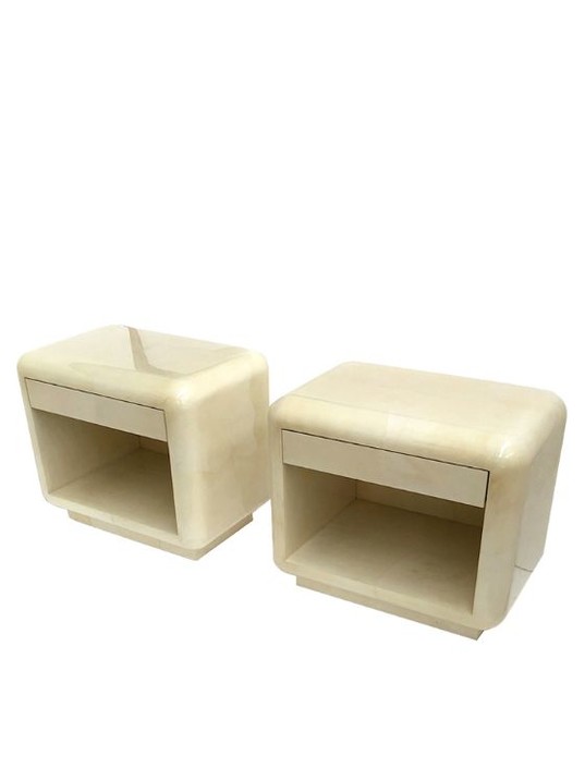 BULLNOSE NIGHT TABLES