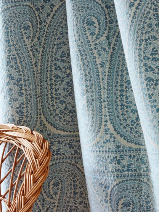 Zari Paisley Blue