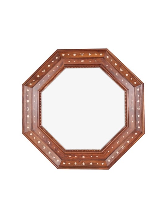 Rosewood & Bone Mirror