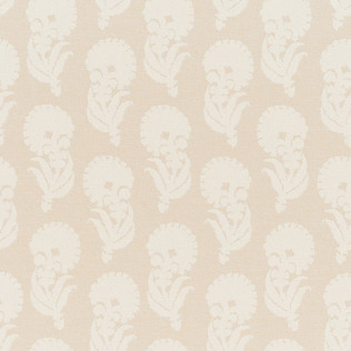 Jasper Performance Fabric in Indian Garden in Cream