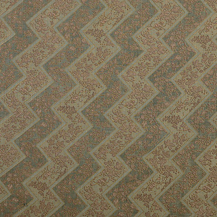 Jasper Fabrics in Lacquer Stripe in Tobacco