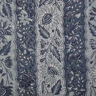 Jasper Fabrics in Melaya in Indigo