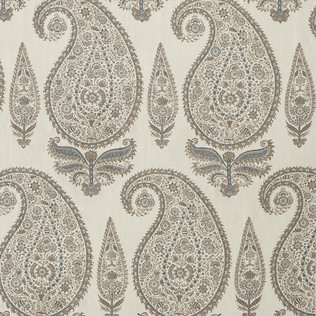 Jasper Fabrics in Kashimir - Taupe Teal