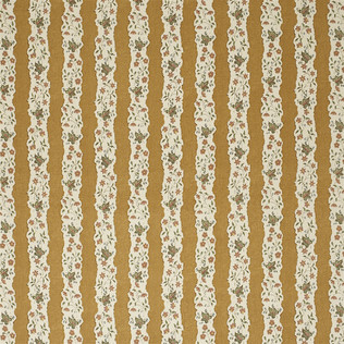 Jasper Fabrics in Red Oak Stripe - Saffron