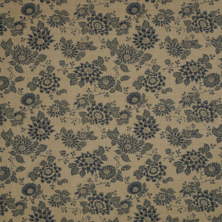Jasper Fabrics in Japanese Stencil - Blue