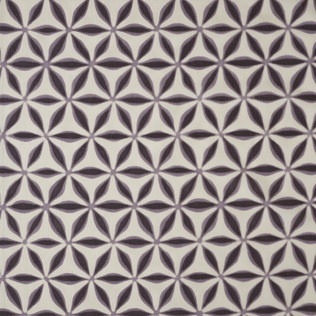 Jasper Fabrics in Star Atlantico - Aubergine