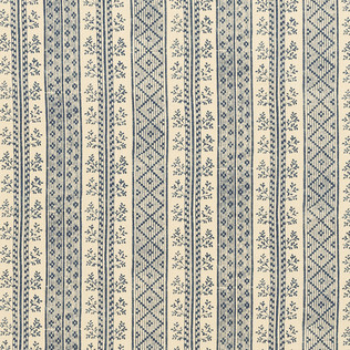 Jasper Fabrics in Dutch Stripe - Indigo
