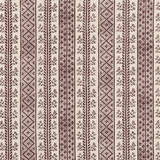 Jasper Fabrics in Dutch Stripe - Rust
