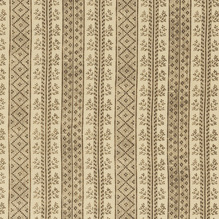 Jasper Fabrics Dutch Stripe - Vison on Light Tea Stain