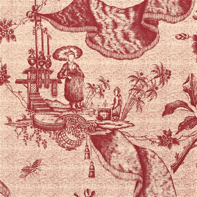Jp 7181 chinese toile red tea