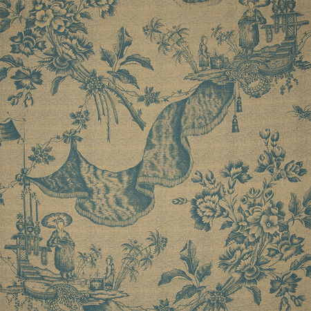 Jp 7183 chinese toile   turquoise