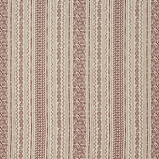 Jasper Fabrics in Tulum Stripe - Red