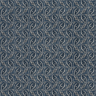 Jasper Fabrics in Gainsborough Paisley - Indigo